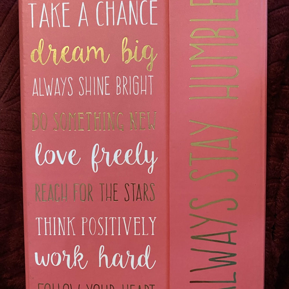 Deco lined pages magnetic close journal